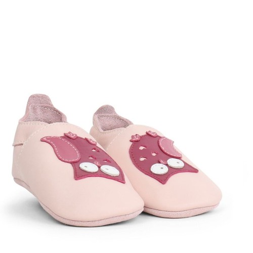 Bobux Δερμάτινο βρεφικό παπούτσι Softsoles Owl Blossom- (1000-010-04)