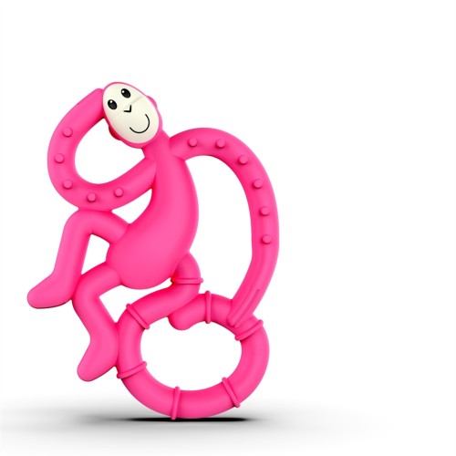 Matchstick Monkey Μασητικό MINI MONKEY TEETHER - PINK-240303