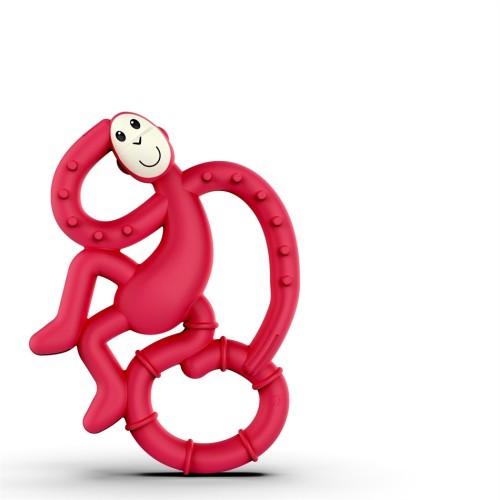 Matchstick Monkey Μασητικό MINI MONKEY TEETHER -RED-240304