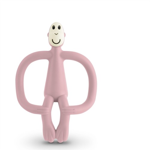 Matchstick Monkey Μασητικό MONKEY TEETHING TOY - DUSTY PINK -240110