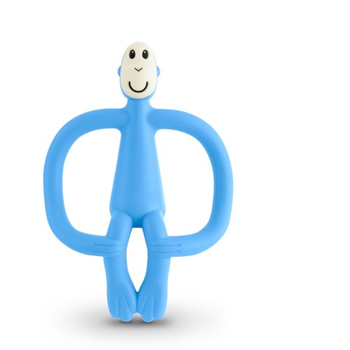 Matchstick Monkey Μασητικό MONKEY TEETHING TOY - LIGHT BLUE-240107