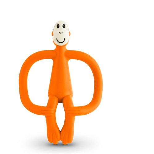 Matchstick Monkey Μασητικό MONKEY TEETHING TOY - ORANGE -240105