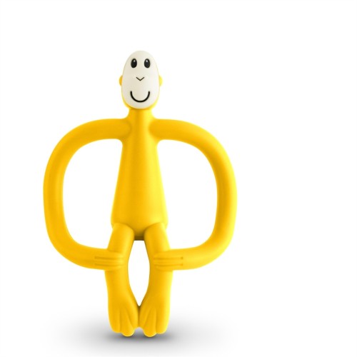 Matchstick Monkey Μασητικό MONKEY TEETHING TOY - YELLOW -240106