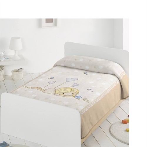 PIEL SA ΙΣΠΑΝΙΚΗ ΚΟΥΒΕΡΤΑ ΑΓΚΑΛΙΑΣ 80X110 NINA ACOSTADA ACOSTADA BEIGE 6377B