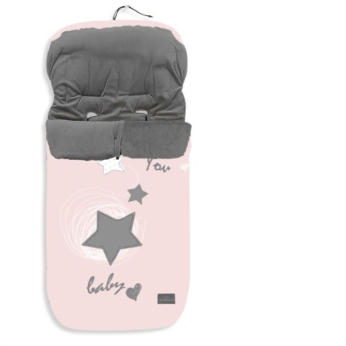 DON ALGODON SLEEPING BAG ΚΑΡΟΤΣΙΟΥ UNIVERSAL ΠΟΔΟΣΑΚΟΣ "STARS" 10057-02