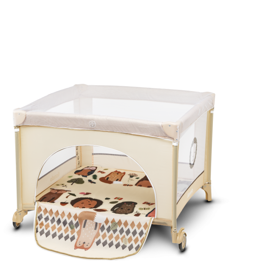 LIONELO SOFIE ΠΑΡΚΟΚΡΕΒΑΤΟ CLASSY BEIGE -1658050