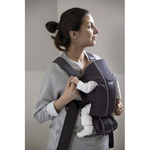 Babybjorn Mini μάρσιπος Anthracite  3D Mesh 021013