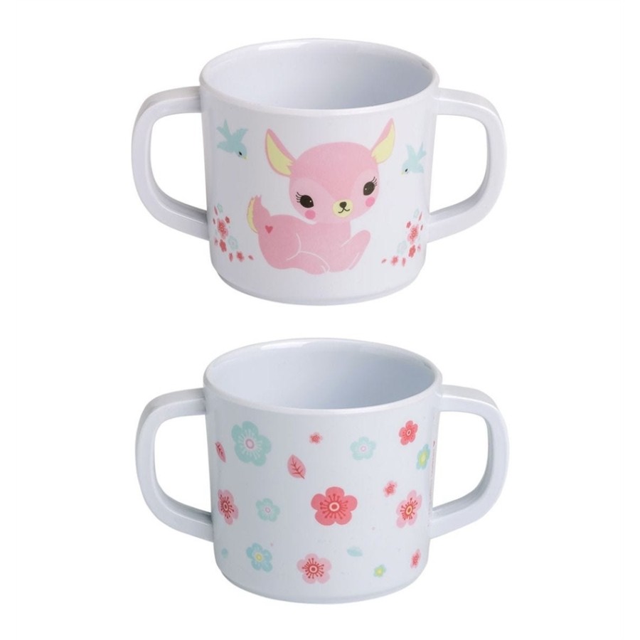 Little Lovely Company- σετ φαγητού 5 τεμαχίων- Dinner Set Deer -DSDEWH01