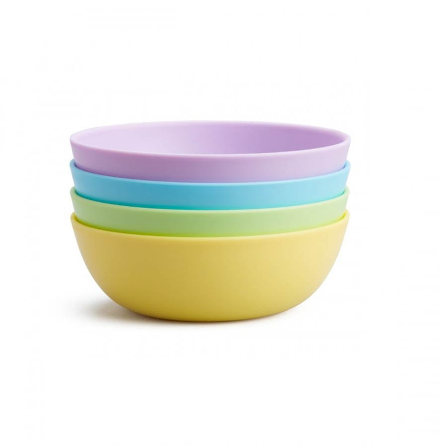 MUNCHKIN Μπωλ Φαγητού 4 τμχ - 4PK MODERN MULTI BOWLS(κατάλληλα για το φούρνο μικροκυμάτων) -51760