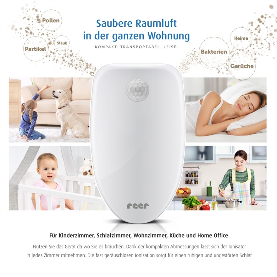Reer PureAir συσκευή καθαρισμού ατμόσφαιρας ( ΧΩΡΙΣ ΦΙΛΤΡΟ)- 94010