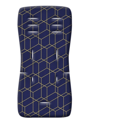 Greco Strom Στρωματάκι Καροτσιού 3D Fiber Honey Comb Blue VRE.SKA.3DF.ABL