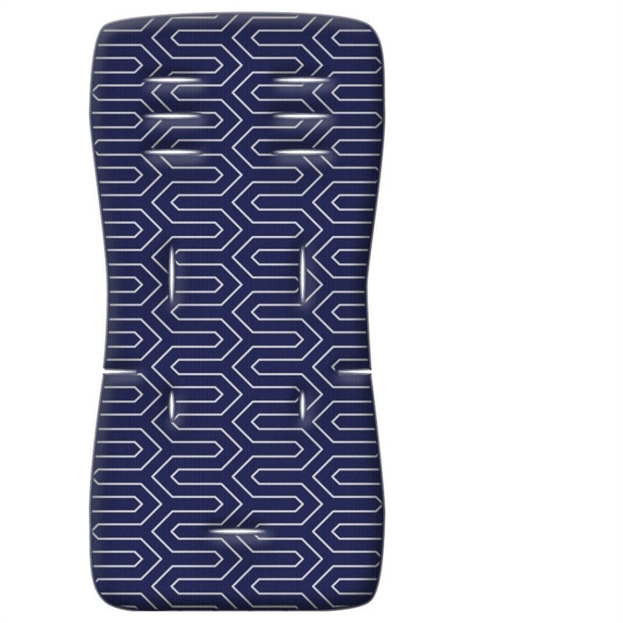 Greco Strom Στρωματάκι Καροτσιού 3D Fiber Maze Blue VRE.SKA.3DF.BBL
