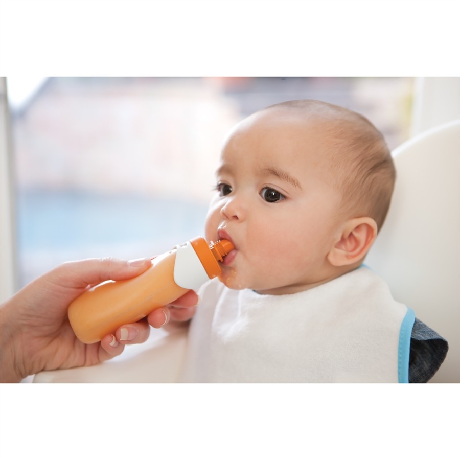 Infantino Σετ 50 τεμαχίων σακουλάκια φαγητού -PACK SQUEEZE POUNCHES (50 CAPS) 930-208102-11(118ml)