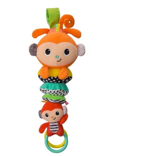 Infantino Κρεμαστό μουσικό παιχνίδι HUG & TAG MUSICAL MONKEYS 930-216325-00