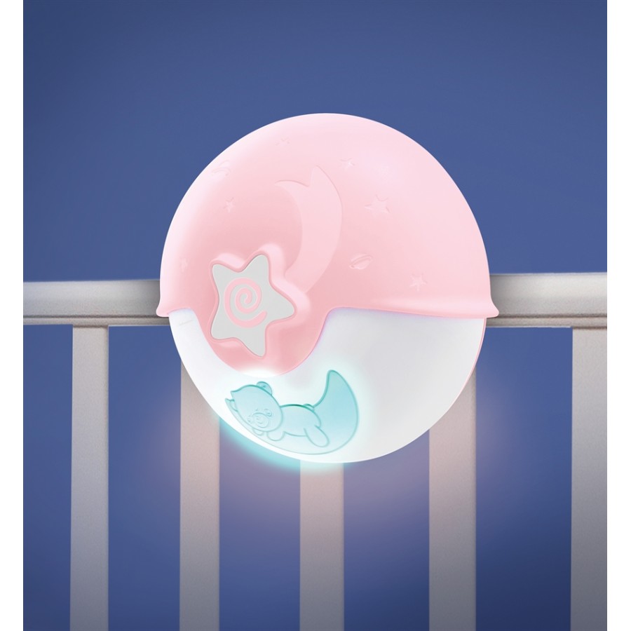 Infantino Μουσικός προβολέας με Αισθητήρα Ηχου- wom soothing light & projector (pink) 980-004908-00