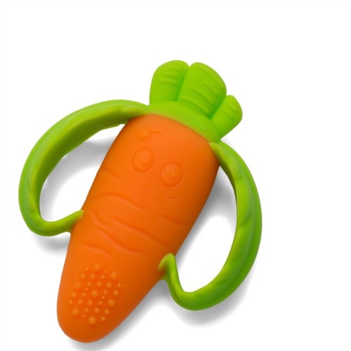 Infantino μασητικό GOOD BITESW TEXTURED CARROT TEETHER B-930-216216-04