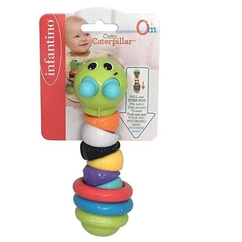 Infantino κουδουνίστρα  CATTY CATERPILLAR 930-216278-00