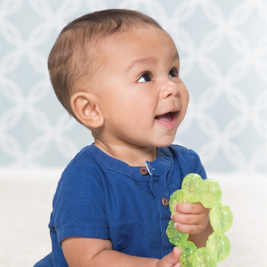 Infantino μασητικό ψυγείου WATER TEETHER GREEN 930-216559-00