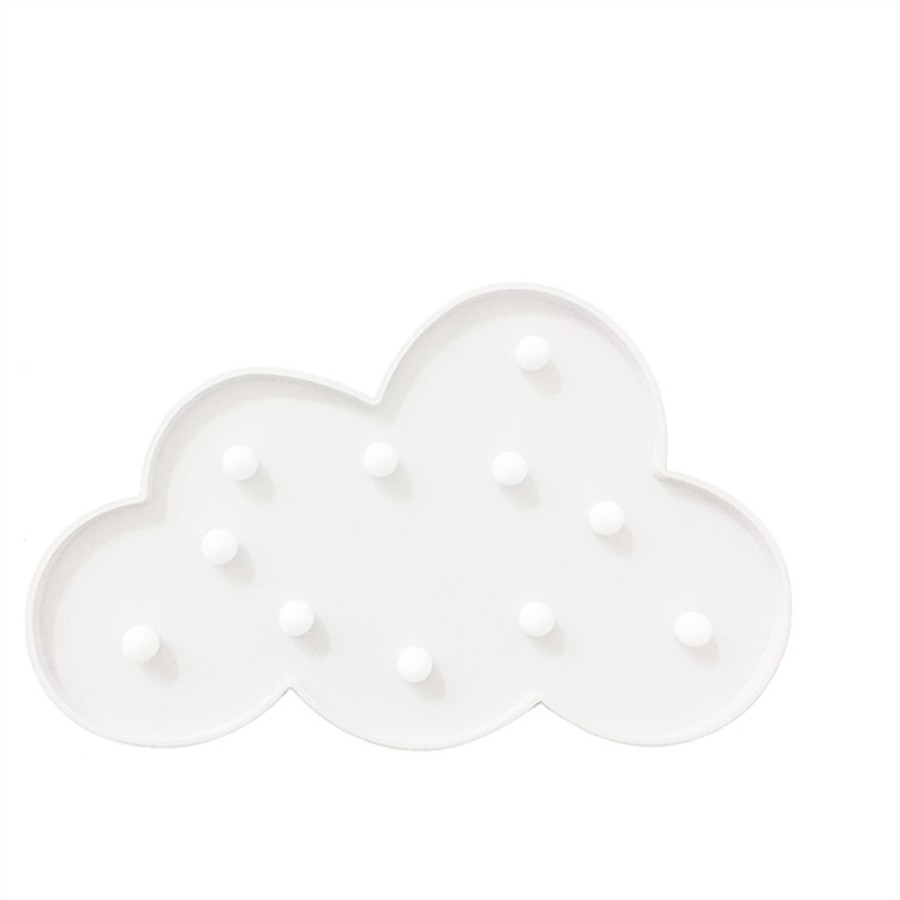 Kiokids Φωτιστικό Led Λευκό Συννεφάκι 18.5x29.5εκ.