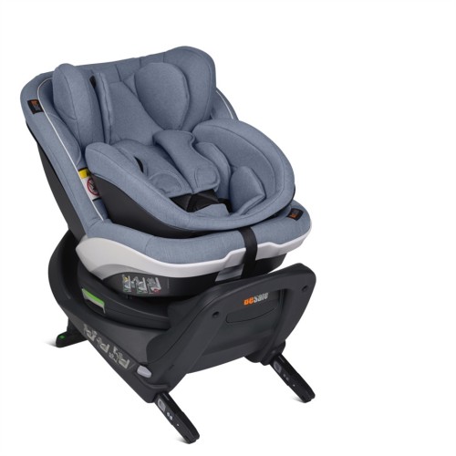 BeSafe iZi Twist B i-Size ISOFIX από νεογέννητο έως 105cm ύψος περιστρεφόμενο κάθισμα  αυτοκινήτου  Cloud melange