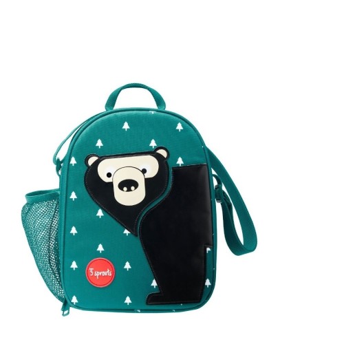 3 Sprouts Ισοθερμική τσάντα φαγητού Lunch Bag BEAR (0907-ILUBEA)