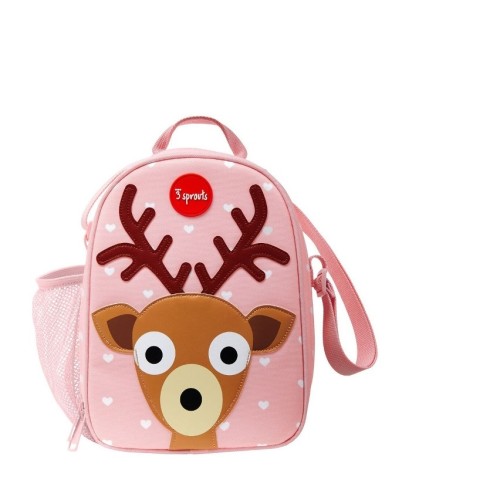 3 Sprouts Ισοθερμική τσάντα φαγητού Lunch Bag DEER (0907-ILUDEE)