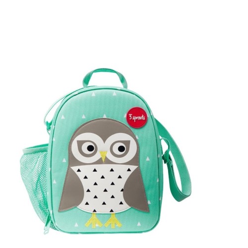 3 Sprouts Ισοθερμική τσάντα φαγητού Lunch Bag OWL ( 0907-ILUOWL)