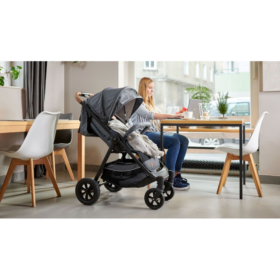 LIONELO BELL ΚΑΡΟΤΣΑΚΙ GRAPHITE (κλείσιμο με το ένα χέρι)-1657701