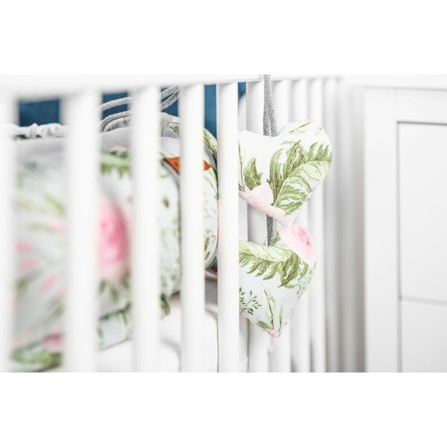 Baby nest φωλιά Velvet WHITE FLORAL της sensillo