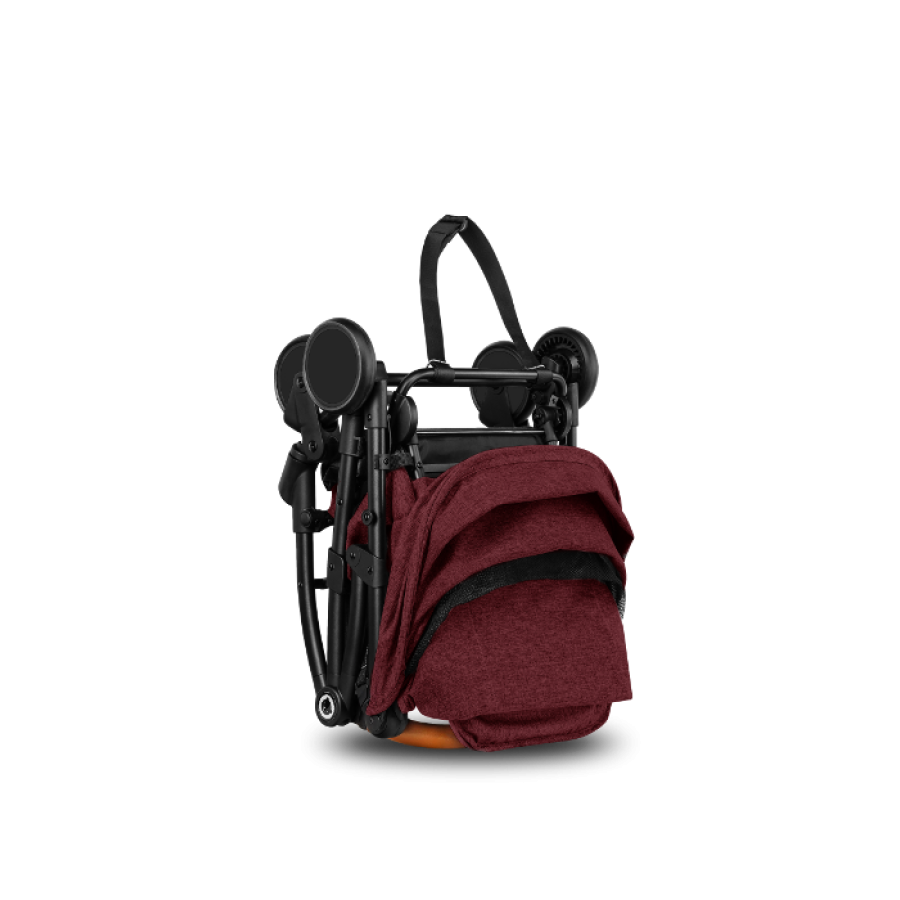 LIONELO ΕΛΑΦΡΥ ΚΑΡΟΤΣΙ "JULIE" ΓΙΑ ΕΩΣ 22 ΚΙΛΑ  BLACK/ BURGUNDY