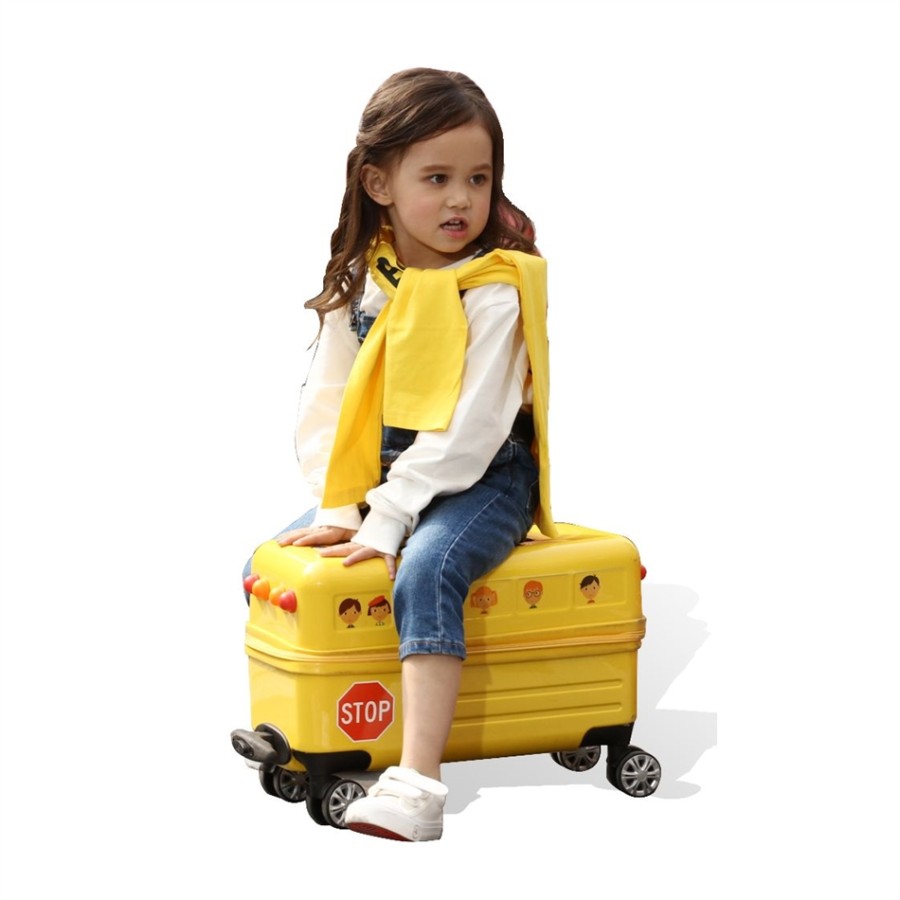 Travel Buddies Παιδική Βαλίτσα Κίτρινο σχολικό - TB110C