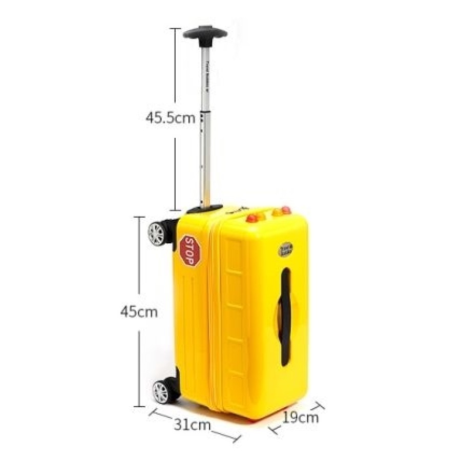 Travel Buddies Παιδική Βαλίτσα Κίτρινο σχολικό - TB110C