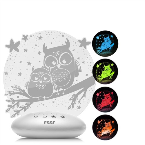 Reer ColourLumy φωτιστικό νυκτός owl 52131