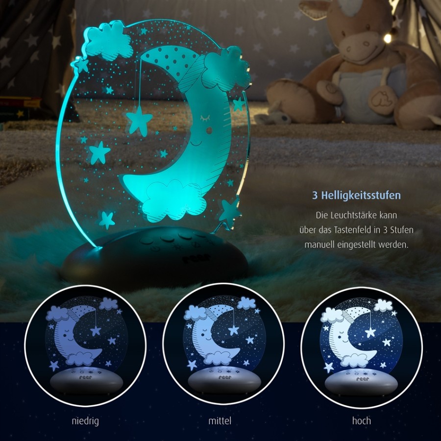 Reer ColourLumy φωτιστικό νυκτός Moon 52121