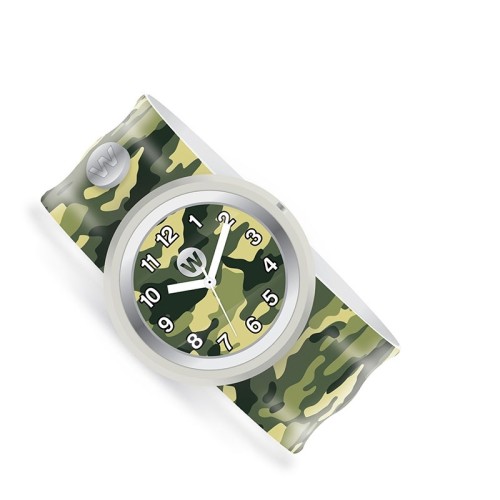 Watchitude Ρολόι χειρός τύπου σλαπ Στρατιωτικό WTD-385
