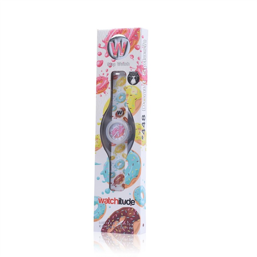 Watchitude Ρολόι χειρός τύπου σλαπ Donut  WTD-448