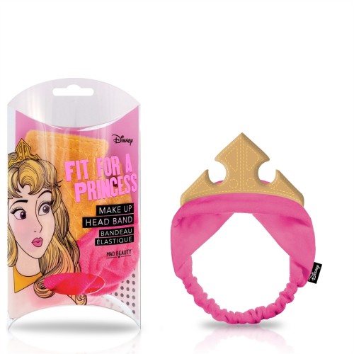 MAD BEAUTY Μαλακή ελαστική κορδέλα DISNEY PRINCESS HEADBAND AURORA 992140