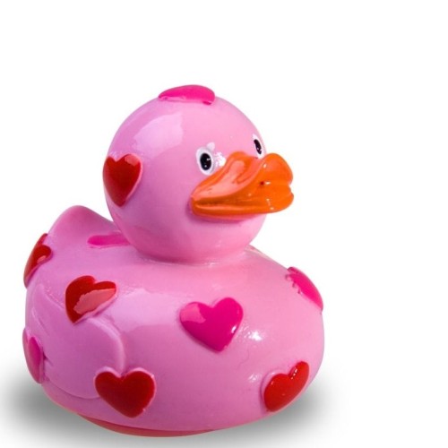 MAD BEAUTY Περιποίηση και ενυδάτωση χειλιών MAD PUCKER DUCK WITH 15 ml  992030 Φούξια καρδιές πάπια