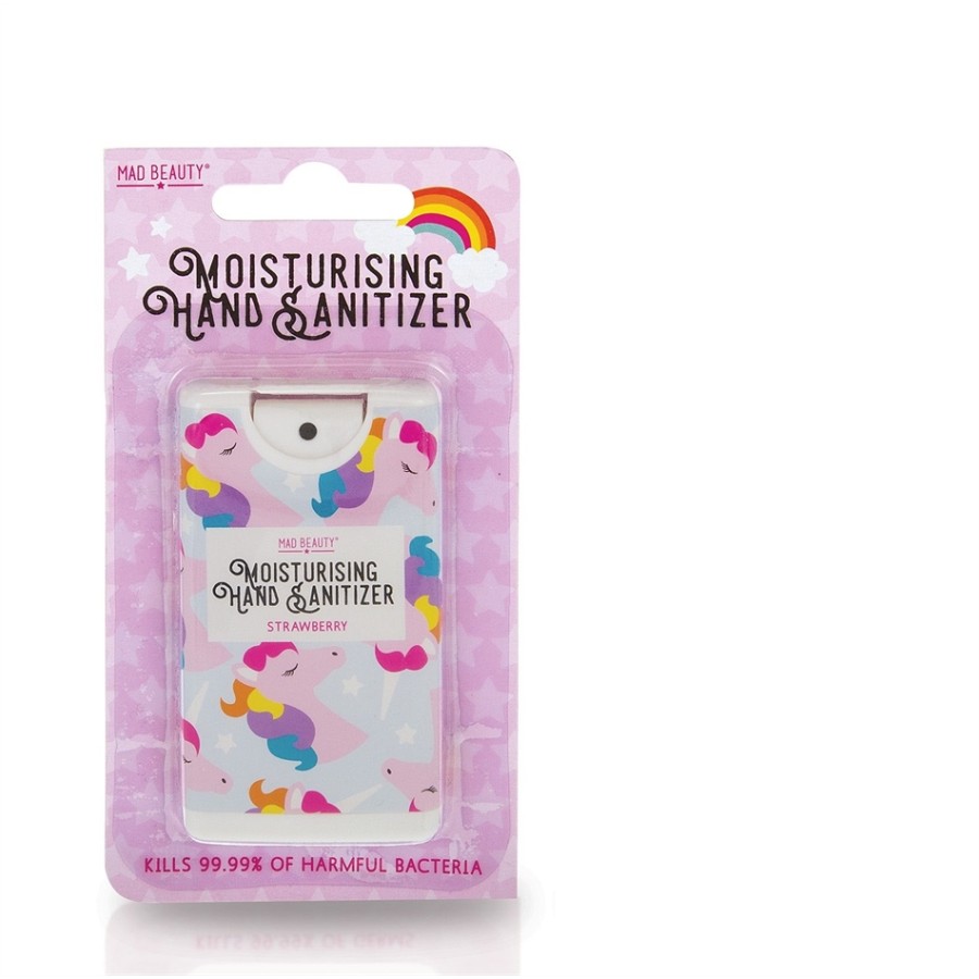 MAD BEAUTY Απολυμαντικό σπρέι MAD HAND SANITIZERS UNICORN stramberry 15ml  - 991060