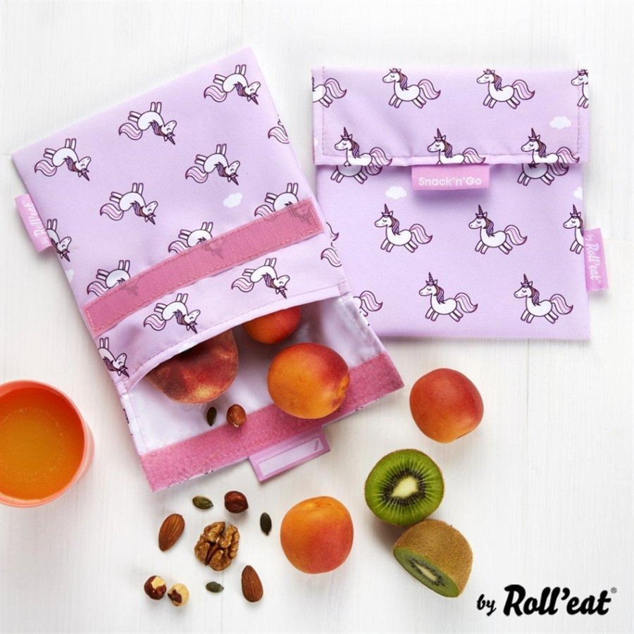 Ecolife Οικολογική Θήκη για Σνακ Snack ‘n’ Go Unicorn (33-SG-KI012)