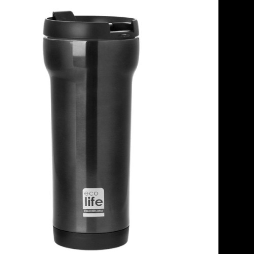 ECOLIFE Ανοξείδωτος θερμός για ροφήματα Black Coffee thermos 420ml  -  33-BO-4006