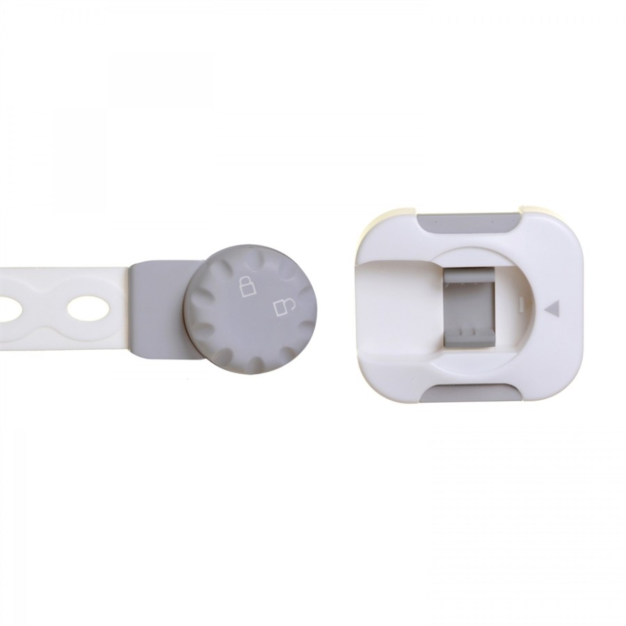Dreambaby Ασφάλεια  Ντουλαπιών & Συρταριών Multi Lock White / Grey