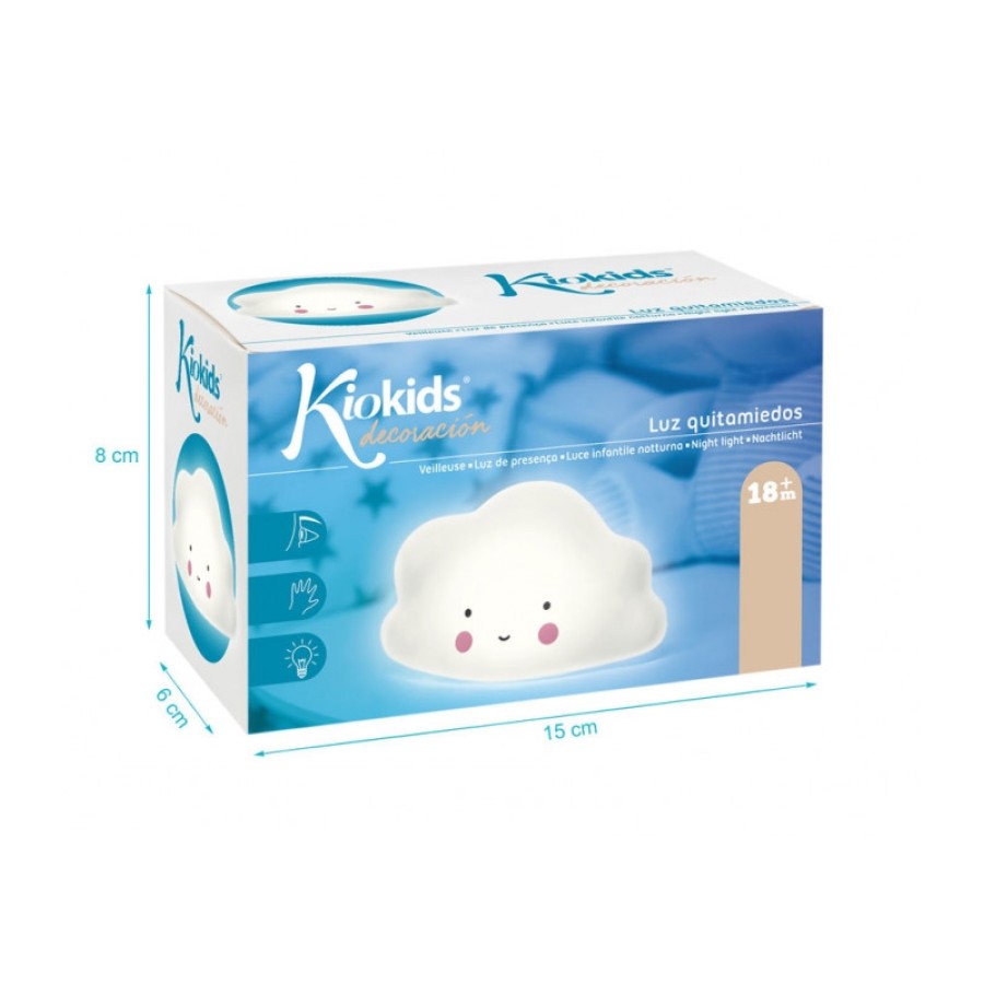 Kiokids Φωτιστικό Νυκτός Led Cloud Λευκό-2409