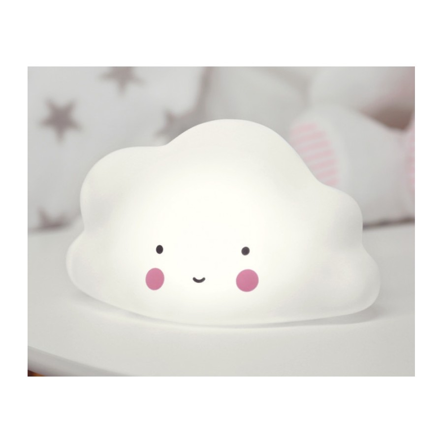 Kiokids Φωτιστικό Νυκτός Led Cloud Λευκό-2409