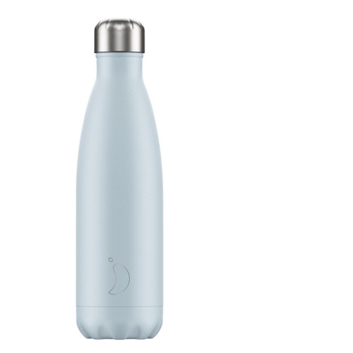 Ανοξείδωτος θερμός  Chillys BLUSH SKY BLUE 500ML 200374