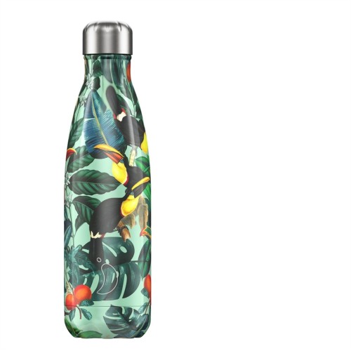 Ανοξείδωτος θερμός  Chillys Special Edition TROPICAL | TOUCAN 500ML 200378