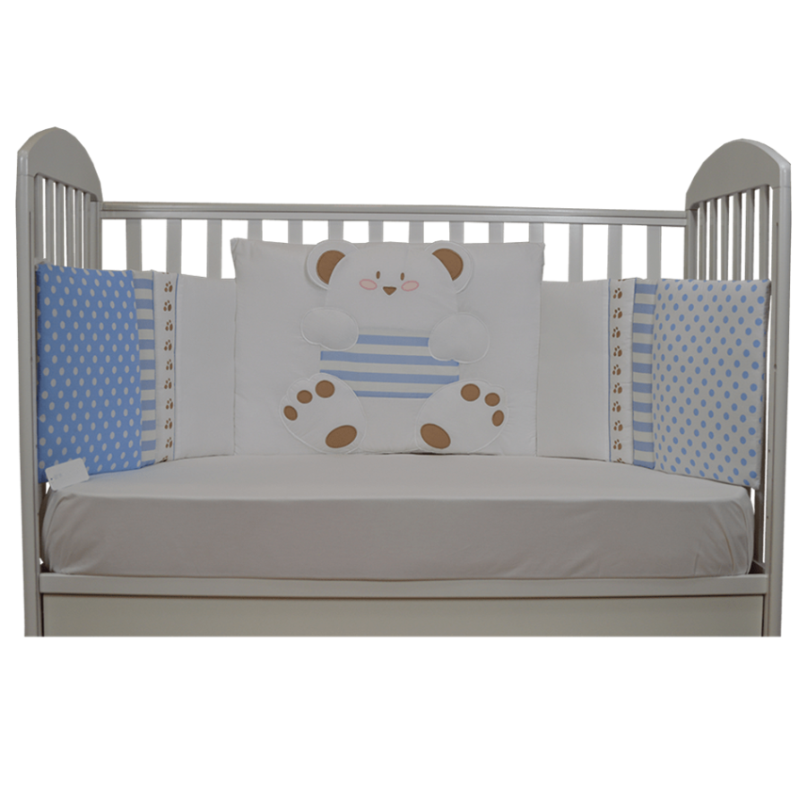 BebeStars Προίκα Μωρού 4 τεμ. Stripes Bear 3040