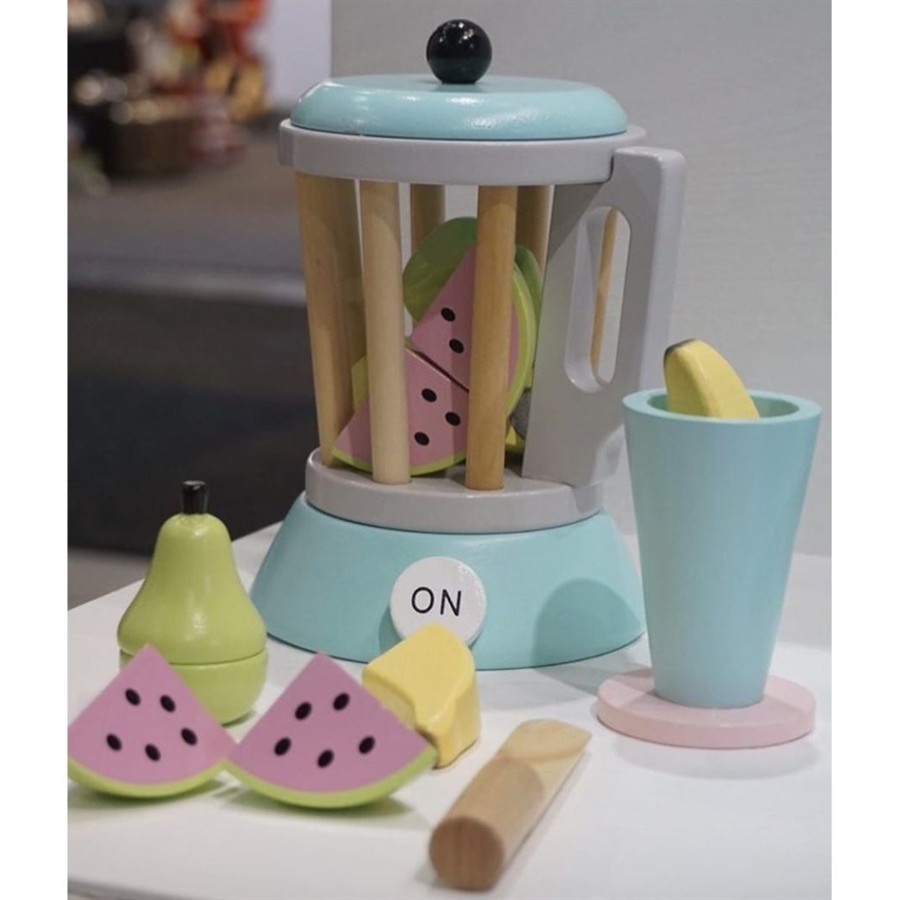 Jabadabado  Ξύλινο μπλέντερ για Smoothies  6τμχ  JB-W7119