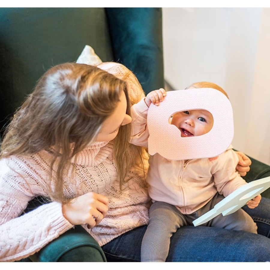 Babyono Αφρώδες παζλ δαπέδου 10τεμ - Αριθμοί Παστέλ χρώματα  BN274/02