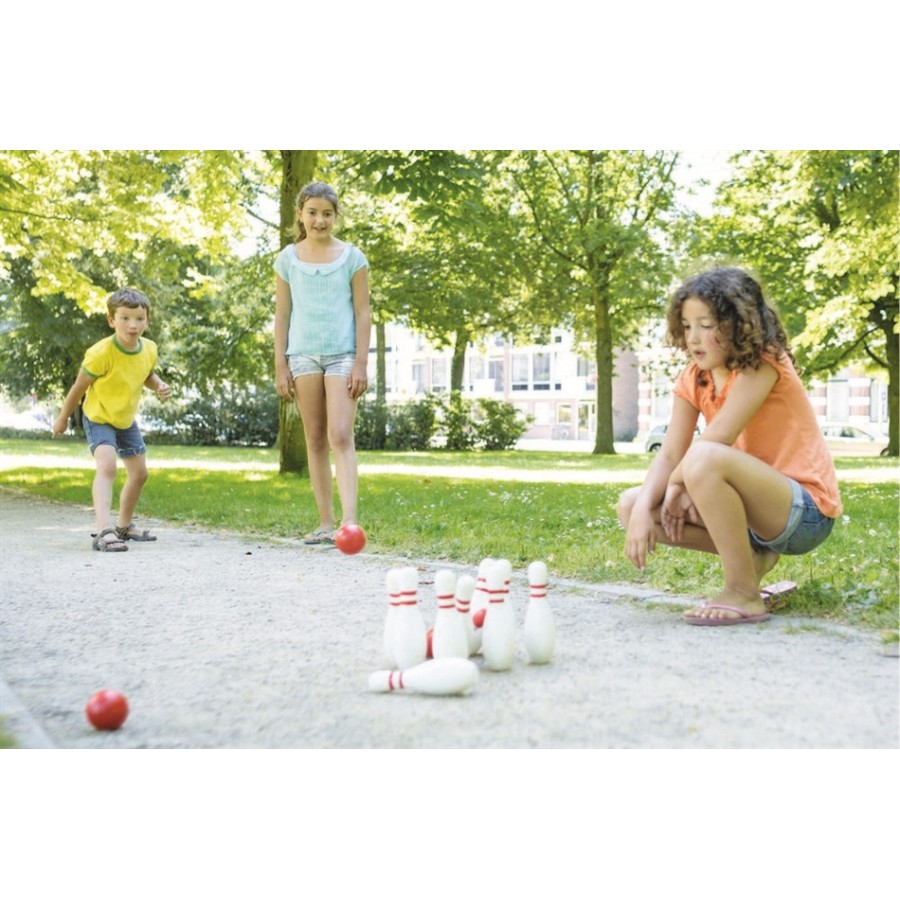 BS TOYS  Bowling Red & White  GA148